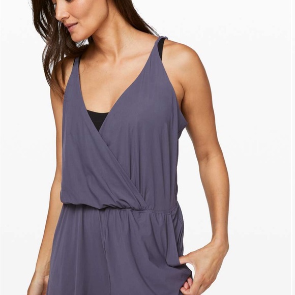 Lululemon Monday Best Romper in Moonwalk - Picture 2 of 9